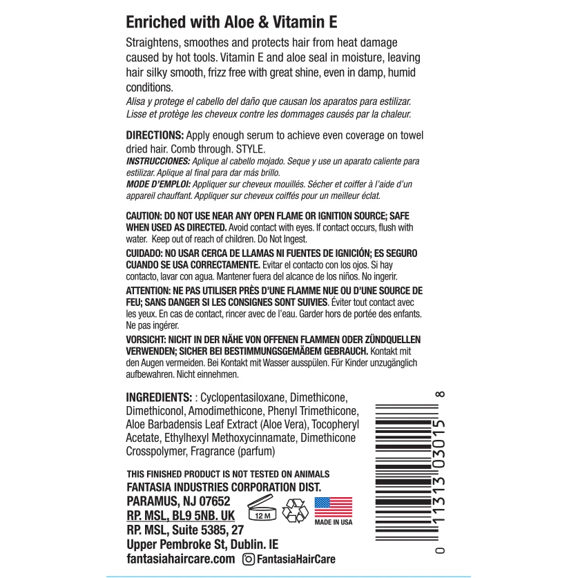 HEAT PROTECTOR ‣ Straightening Serum / 2 oz. - Image 3