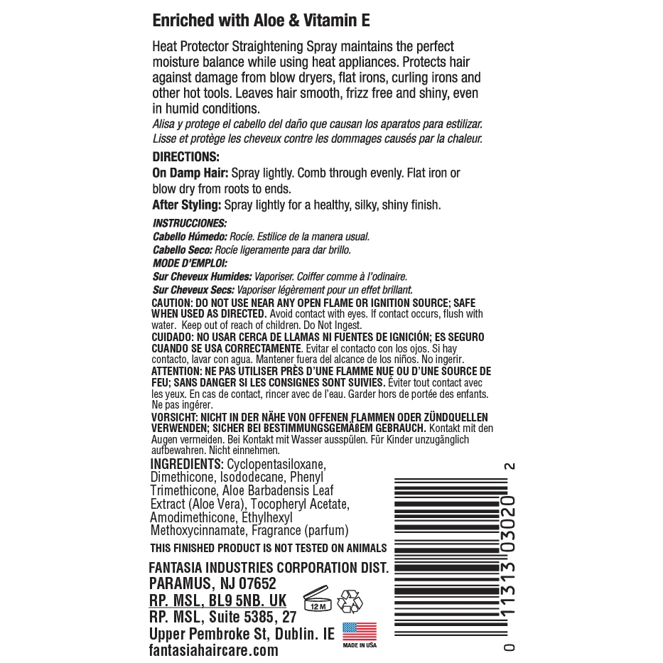 HEAT PROTECTOR ‣ Straightening Spray 6 oz. - Image 3